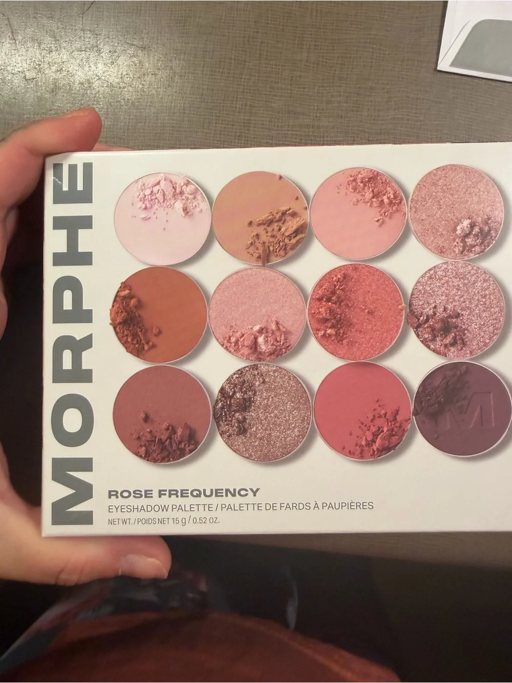 Morphe Rose Frequency Eyeshadow Palette — Pink, Rose, Mauve & Champagne Shades